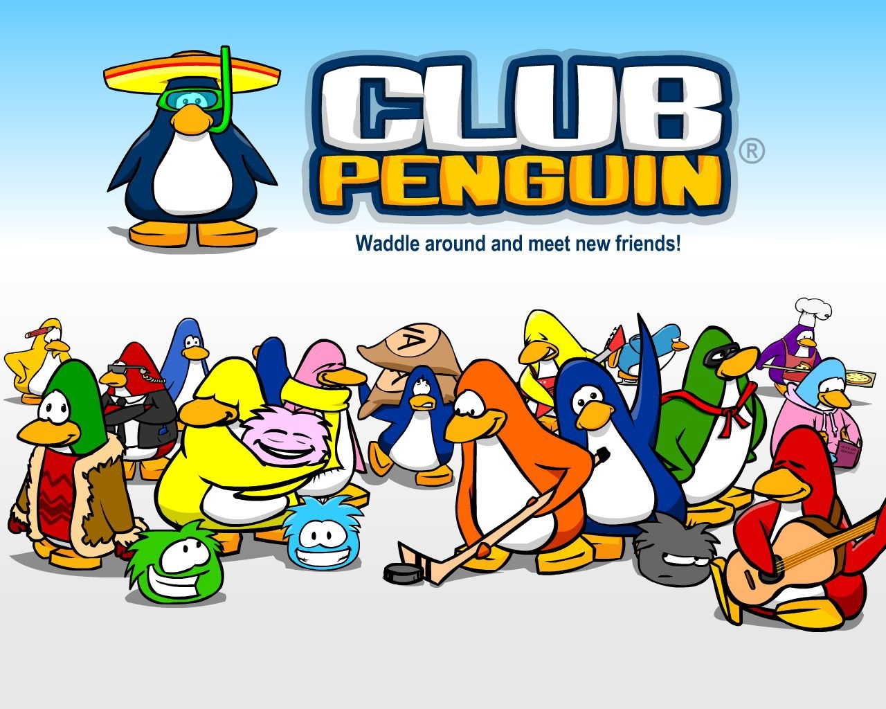 Club Penguin Wallpaper - Club Penguin Wallpaper (3099377) - Fanpop