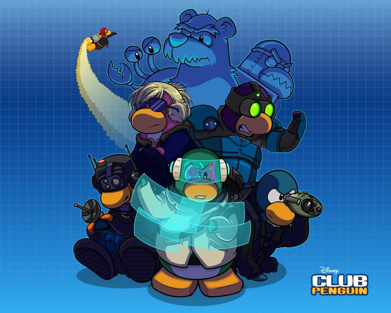 Cold Dude Computers: Club Penguin Wallpapers