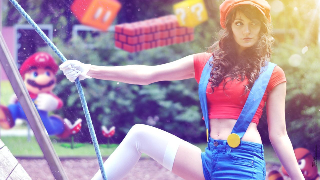 Super Mario Girl Wallpaper HD 1080p by muratcaglar on DeviantArt