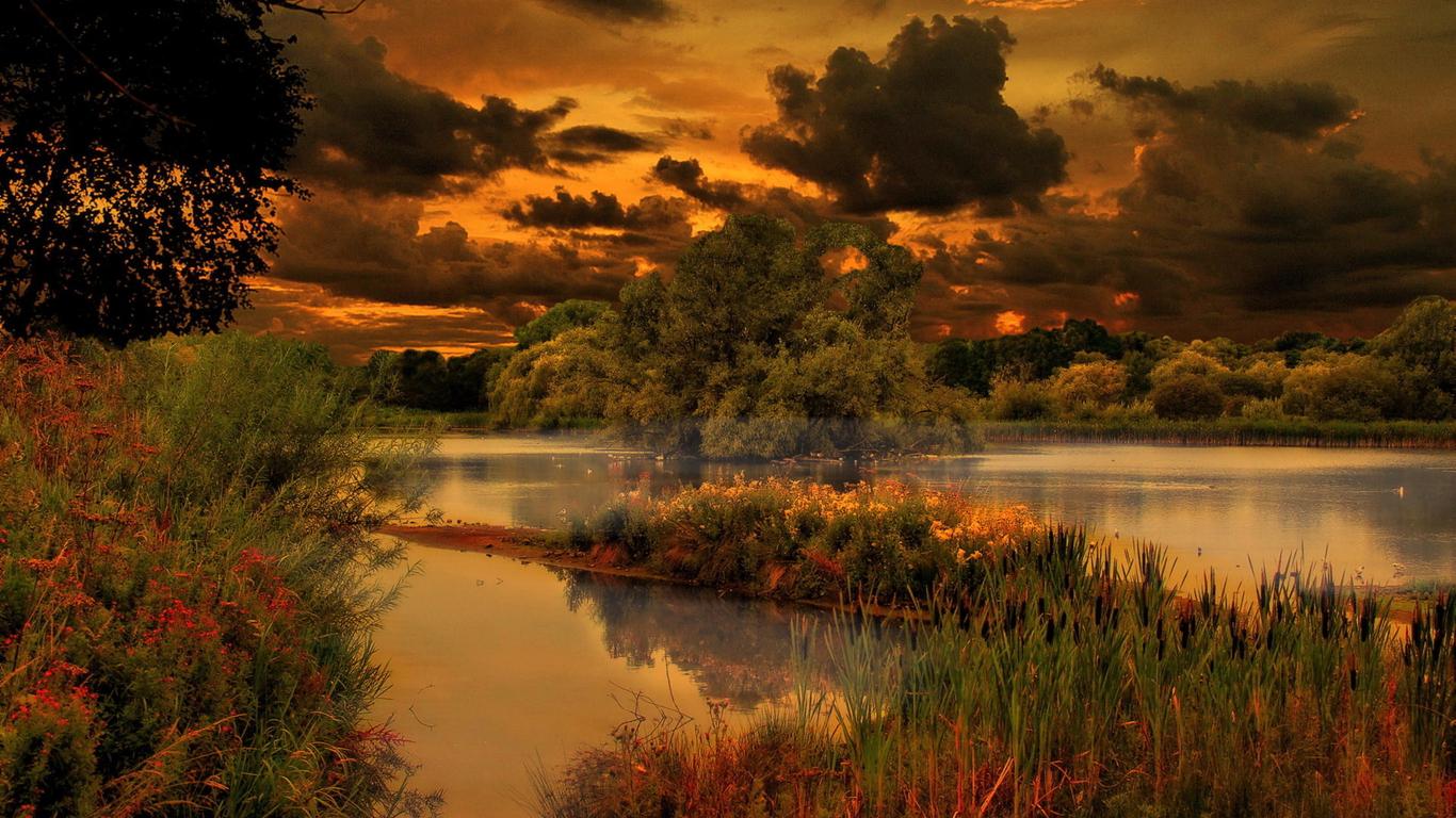 SUBLIME EVENING SUNSET WALLPAPER - (#67482) - HD Wallpapers ...