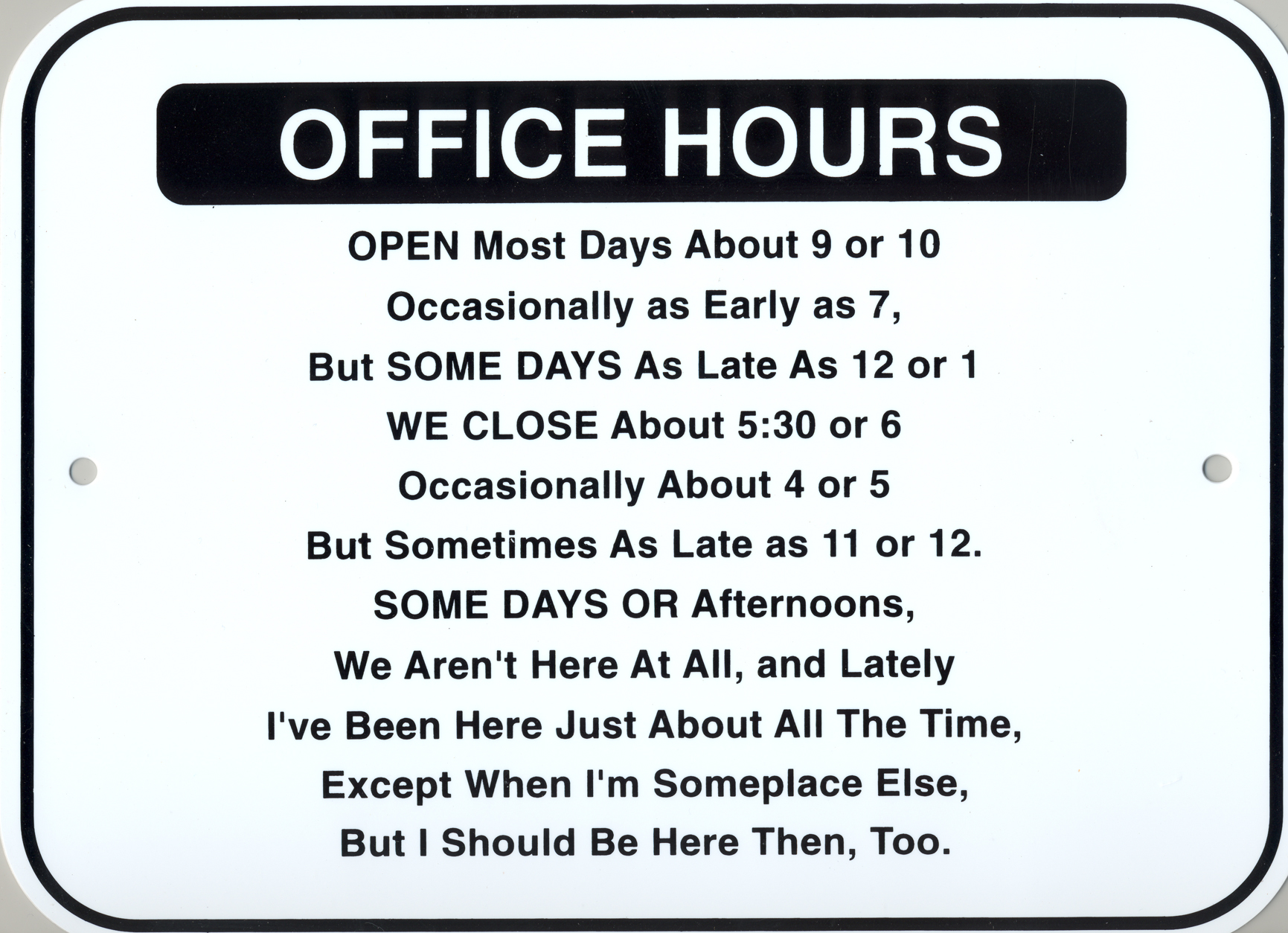 Funny Office Signs 20 Wide Wallpaper - Funnypicture.org