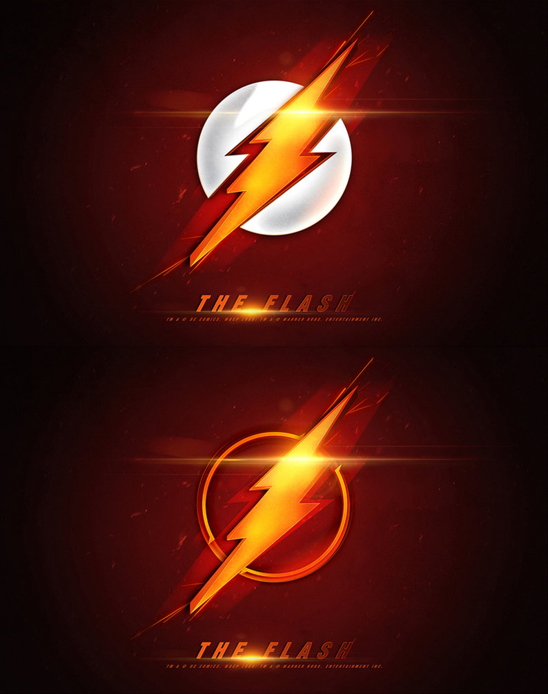 The Flash Logo - Movie Poster by oroster on DeviantArt