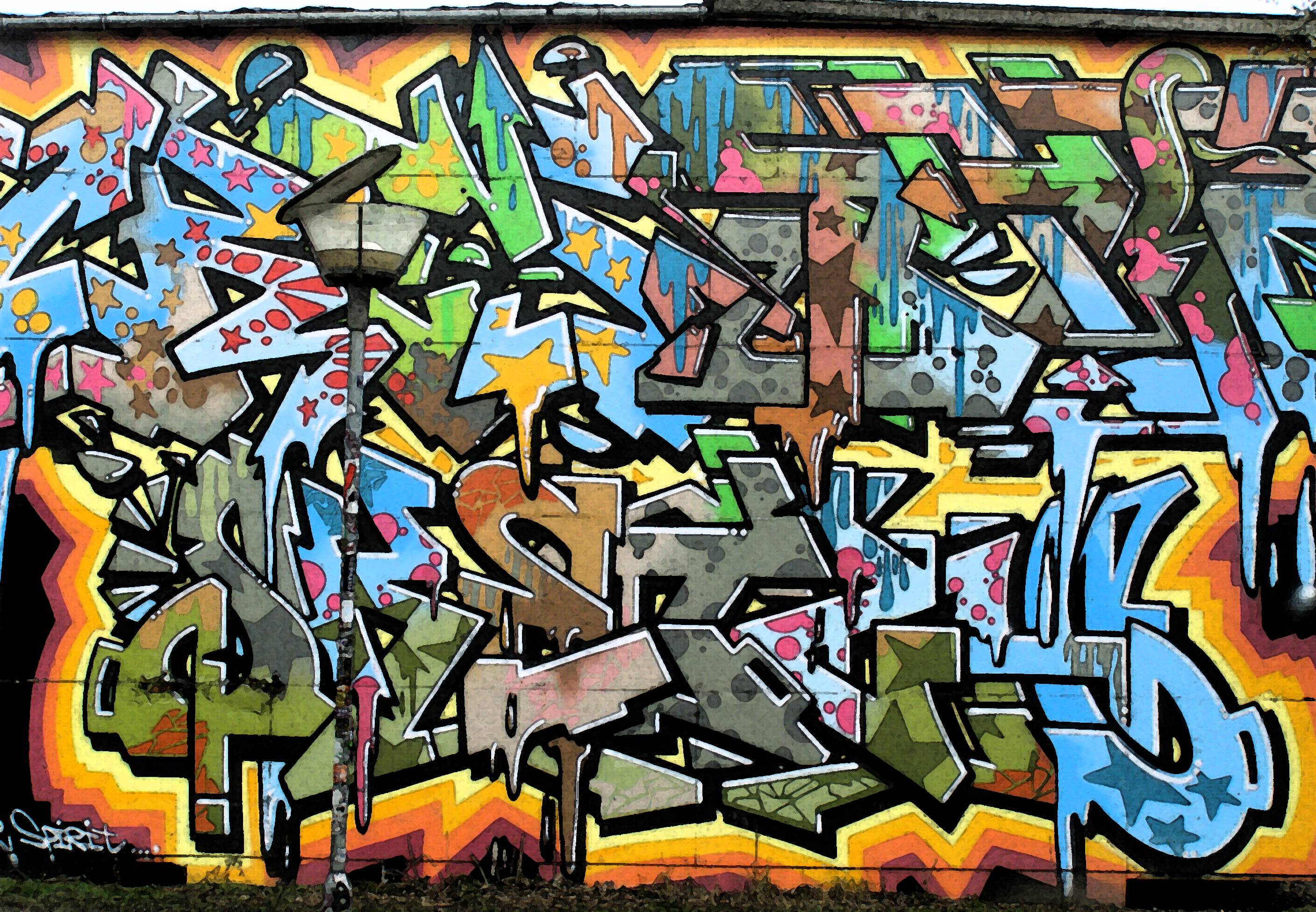 Graffiti Street Wallpaper HD #4361 Wallpaper | ForWallpapers.com
