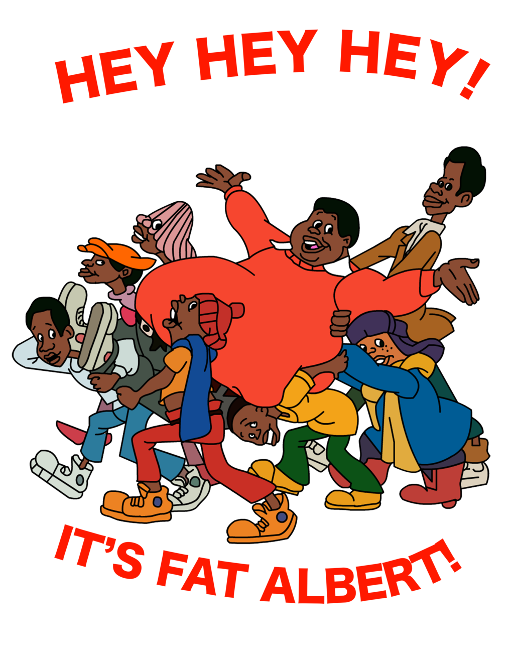 Fat Albert And The Cosby Kids by JulianKoehler3751 on DeviantArt