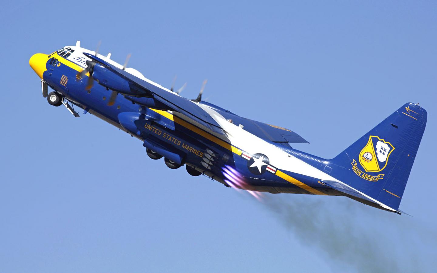 Aircraft c 130 hercules blue angels fat albert #QVdk