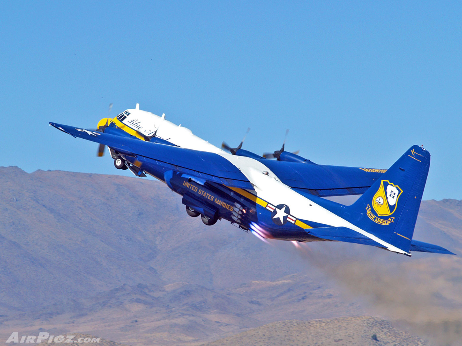 CoolPix - Airshow Blue Angels Fat Albert JATO At Reno 2009