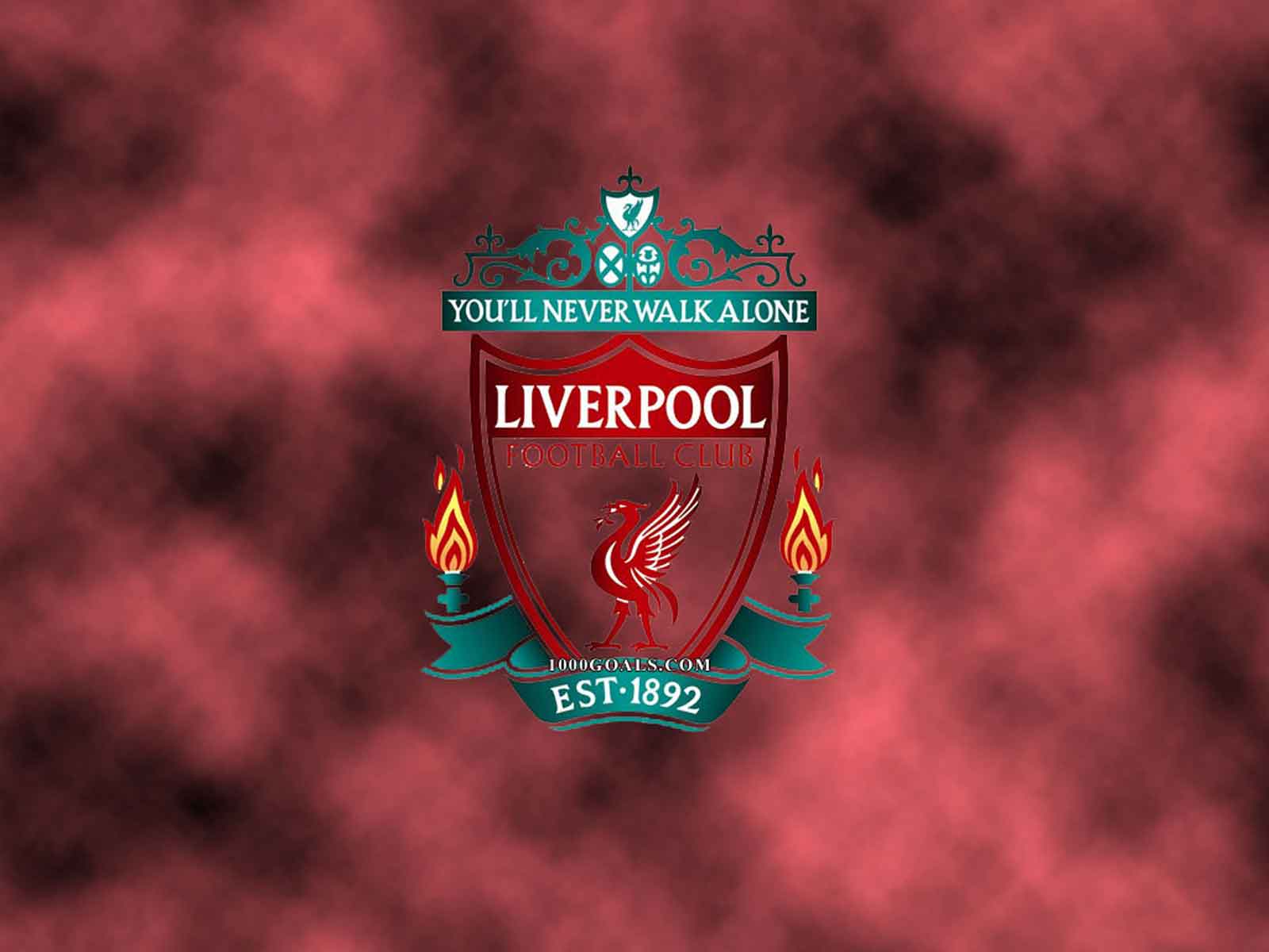 Free Wallpapers Logo Over A Fire Liverpool Fc Wallpaper Liverpool ...