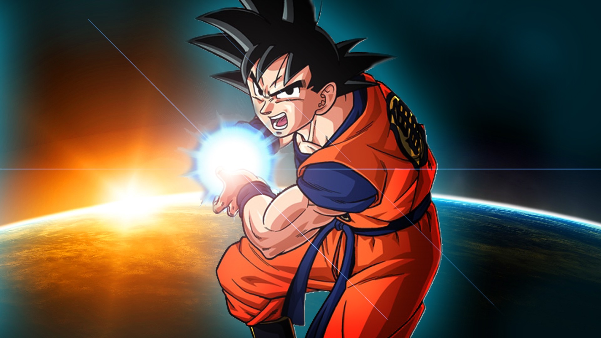 Download Goku Kamehameha Dragon Ball Z Wallpaper Free By udhao.net