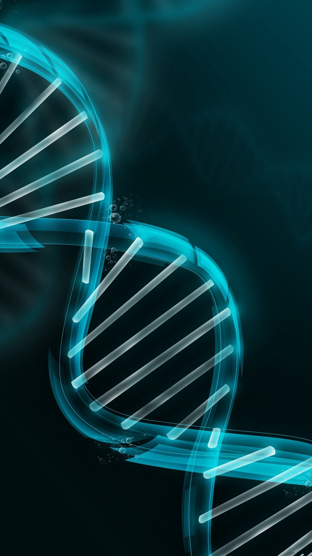 DNA Strand Illustration Android Wallpaper free download