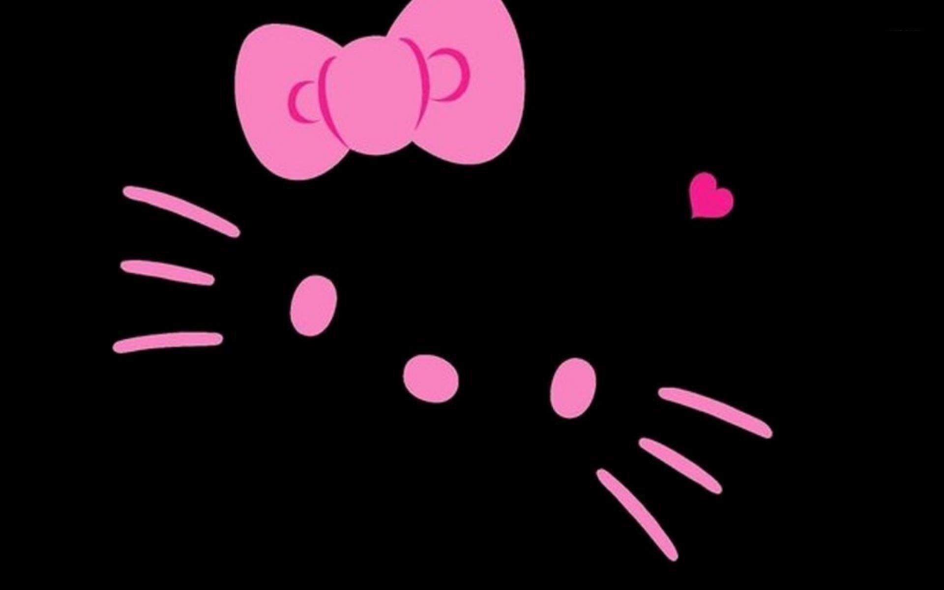 Gallery for - hello kitty wallpaper pink and black
