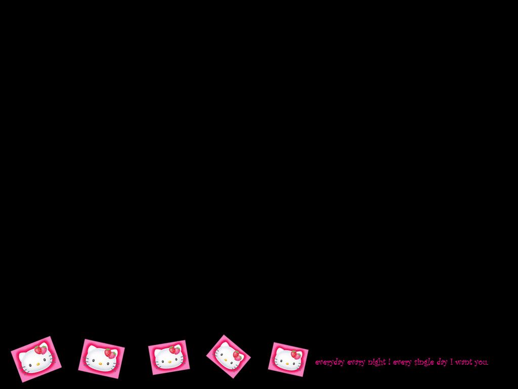 Hello Kitty Pink And Black Love Wallpaper Desktop #RdBFc Sukur.xyz
