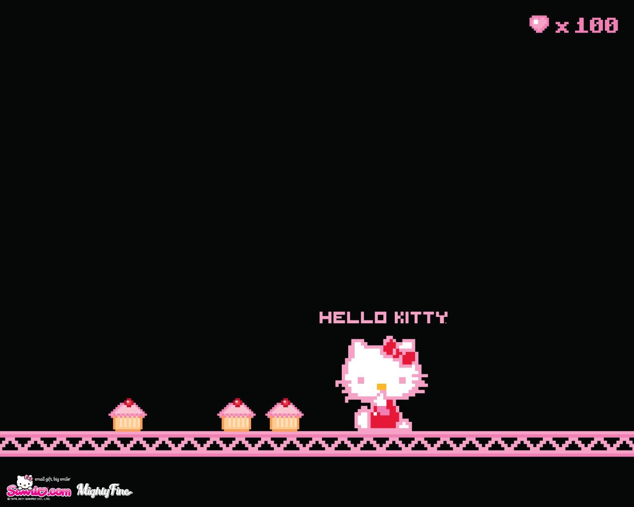 Hello Kitty Pink And Black Love Wallpaper HD Resolution #xAGqI ...