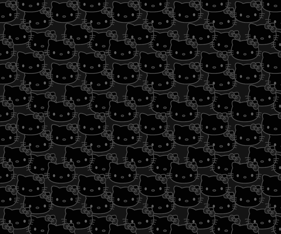 Hello kitty black image 960x800 gif by gunkldunk Photobucket