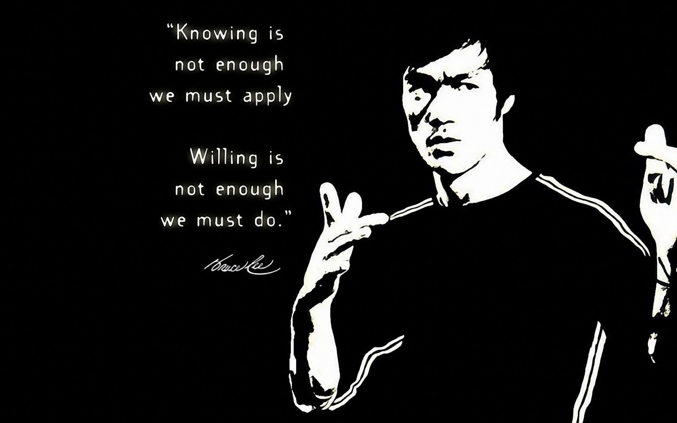 Bruce Lee Quotes Wallpaper HD Desktop Computer,Gadget and other