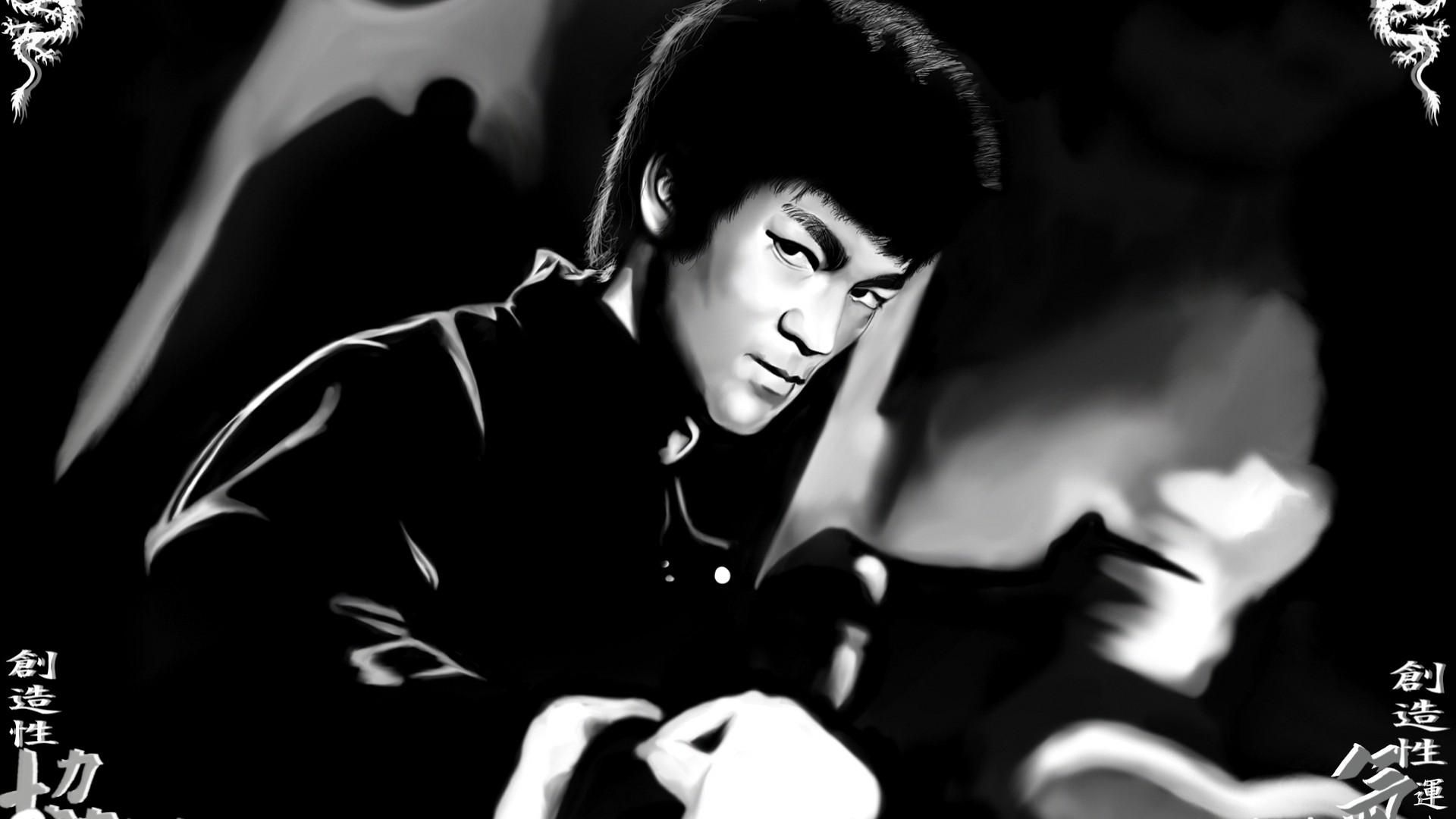 Bruce Lee, the legend, Chinese martial arts, desktop HD
