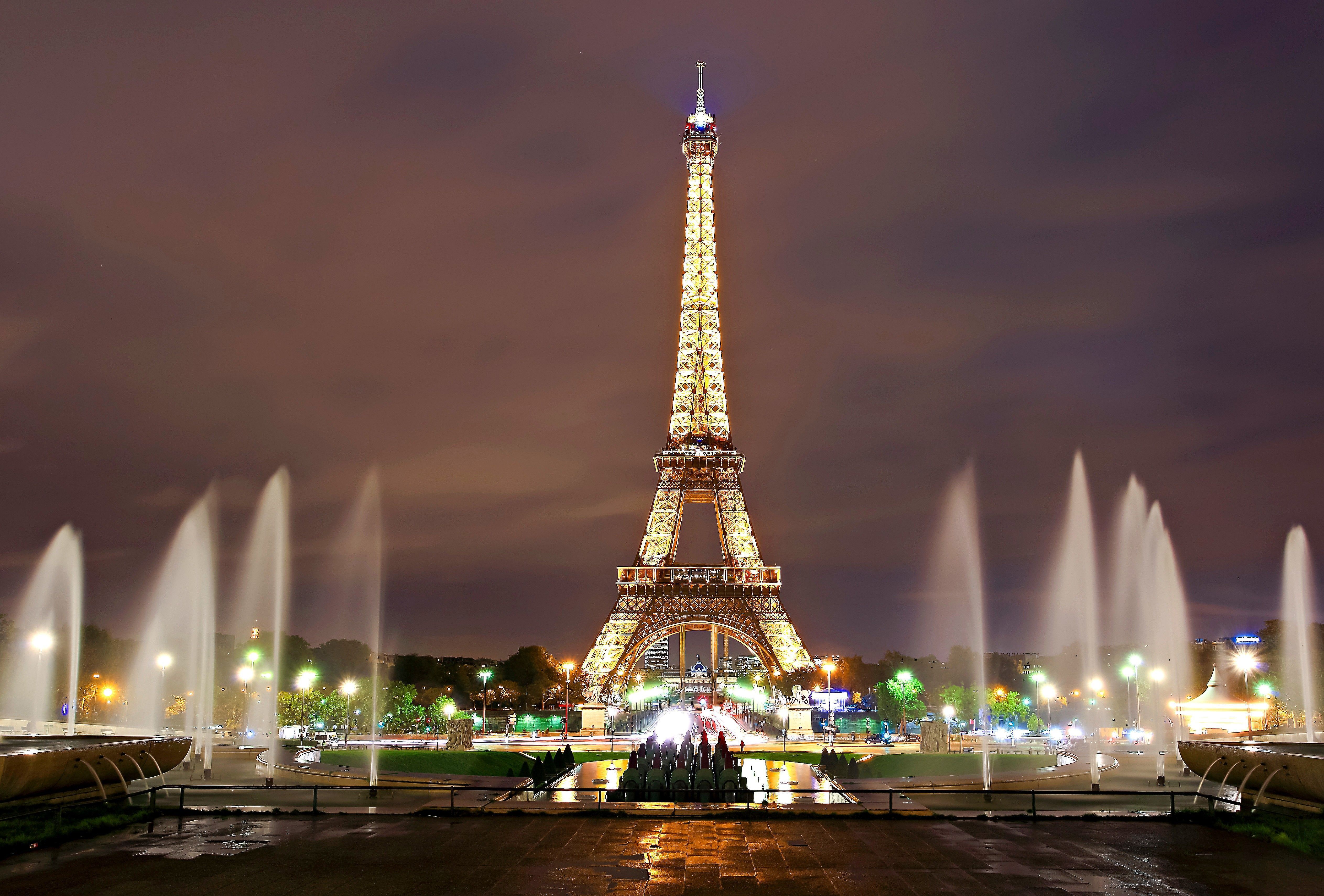 Architecture: Paris Eiffel Tower Desktop Wallpapers for HD 16:9 ...