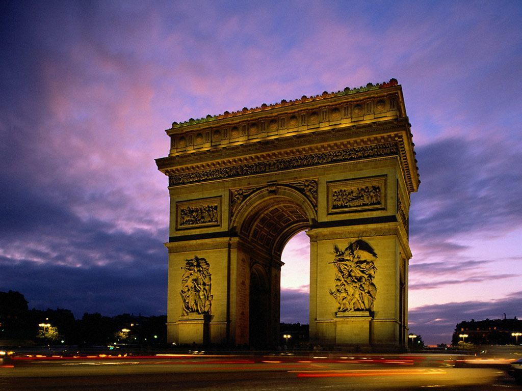Arc De Triomphe Paris Wallpaper High Res Image #3724 Wallpaper ...