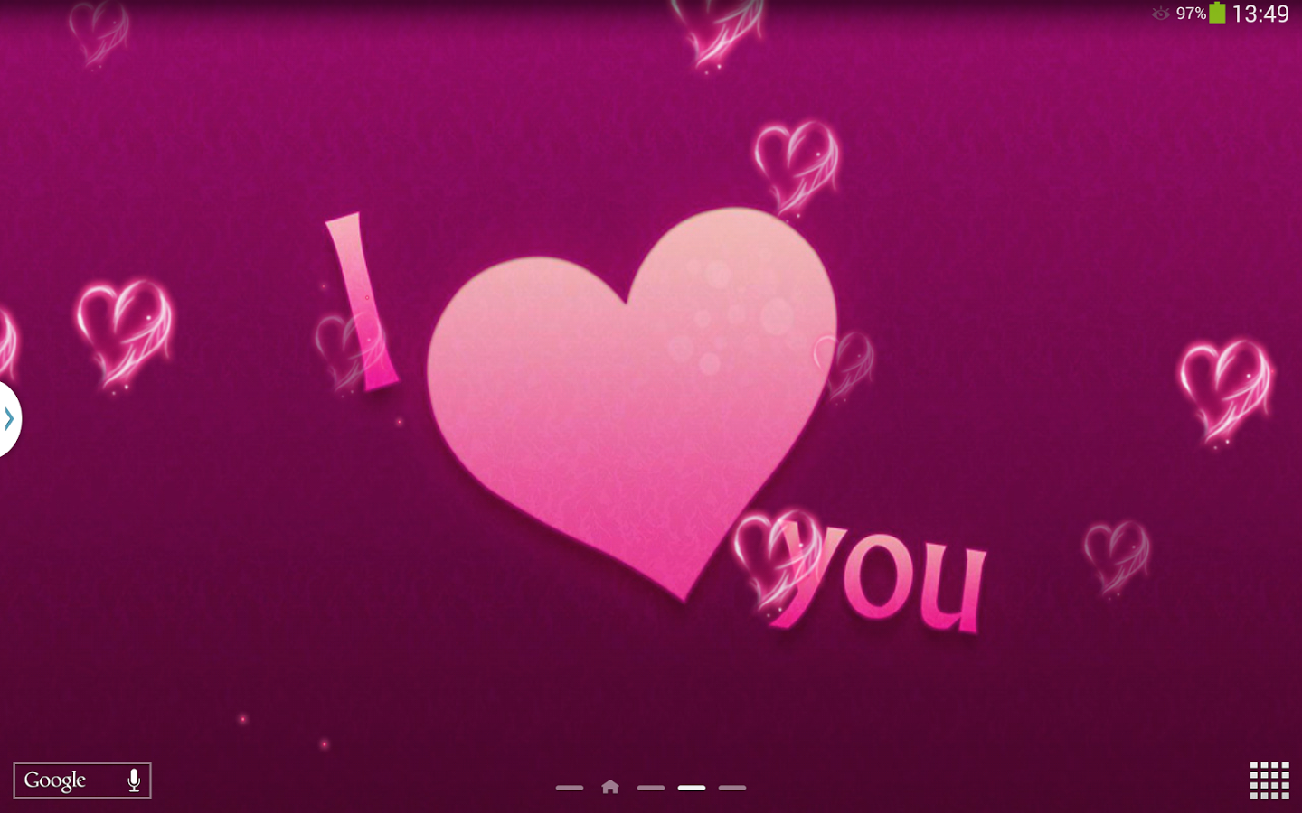 I Love You Live Wallpaper Android Apps On Google Play