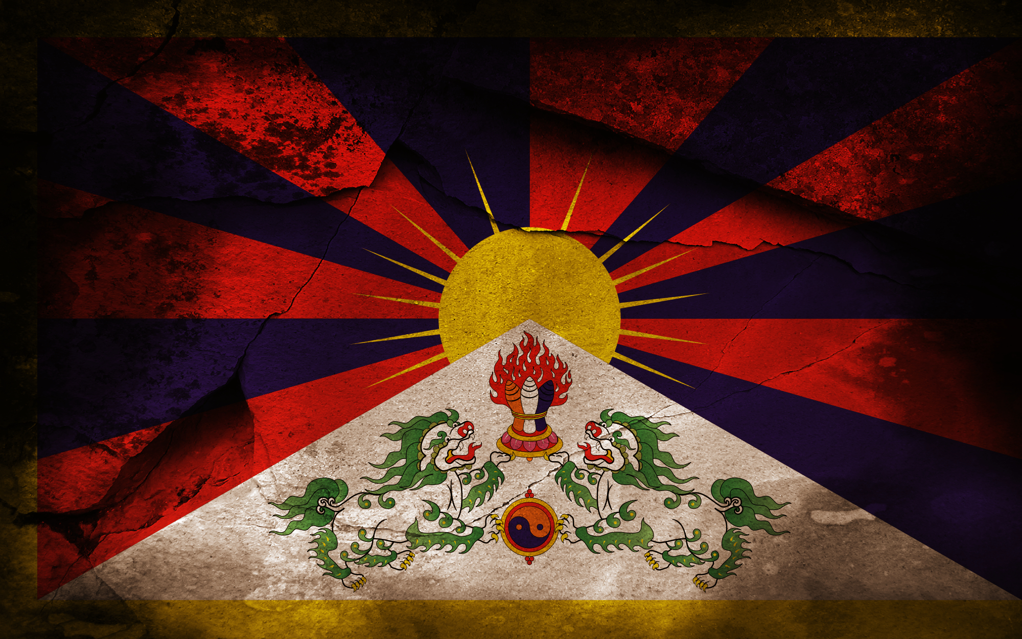 1 Flag Of Tibet HD Wallpapers Backgrounds - Wallpaper Abyss