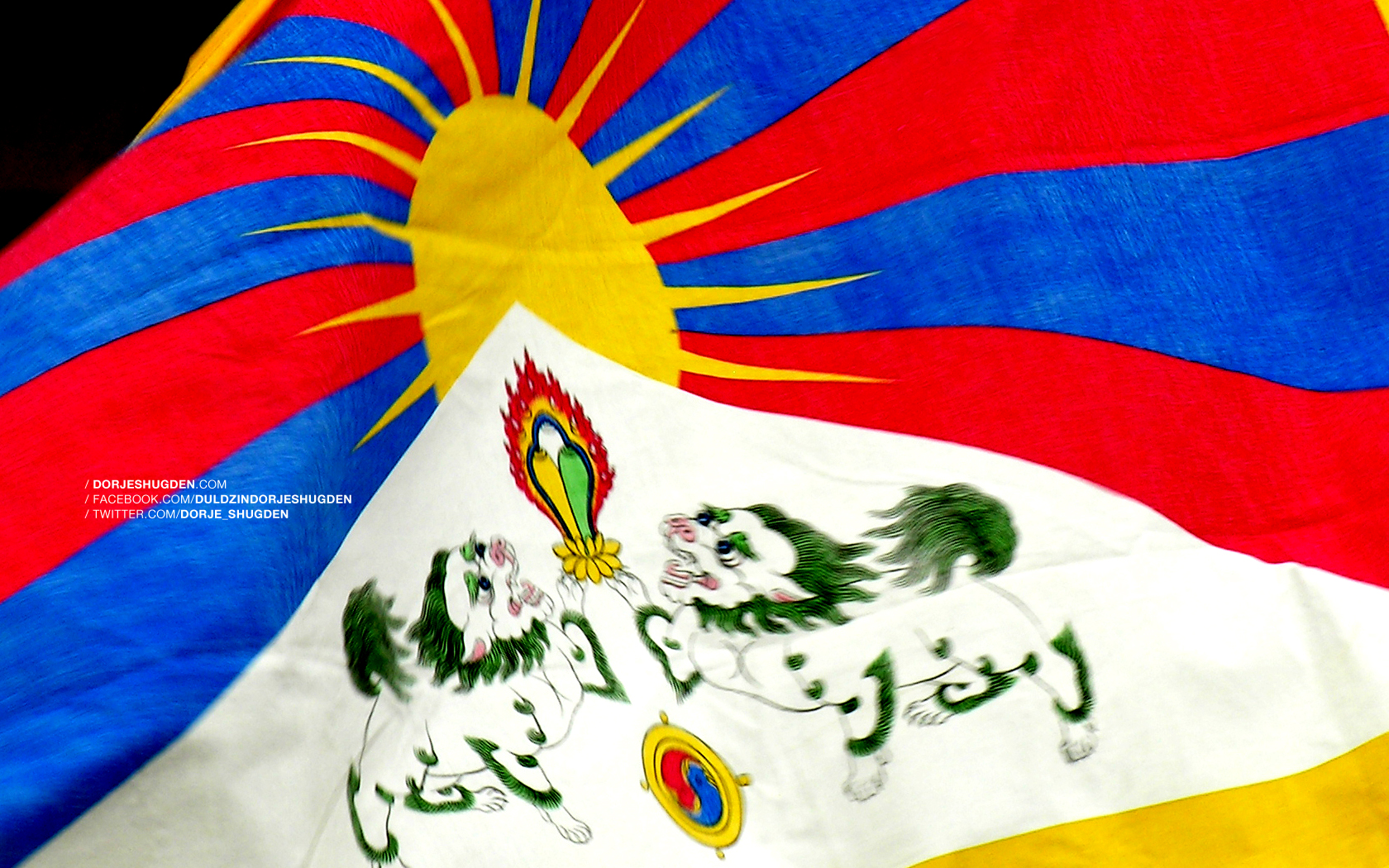 Wallpaper – Tibetan Flag | Dorje Shugden and Dalai Lama ...