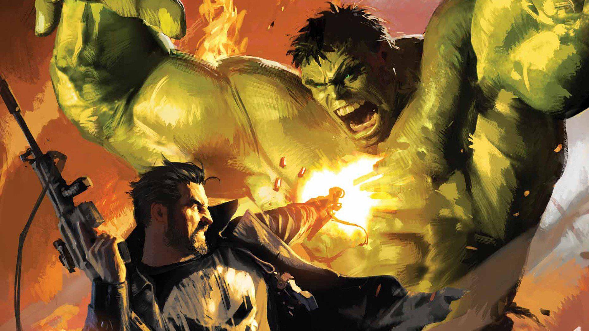 Hulk Comic Character Punisher Artwork Marvel Comics Pictures For ...