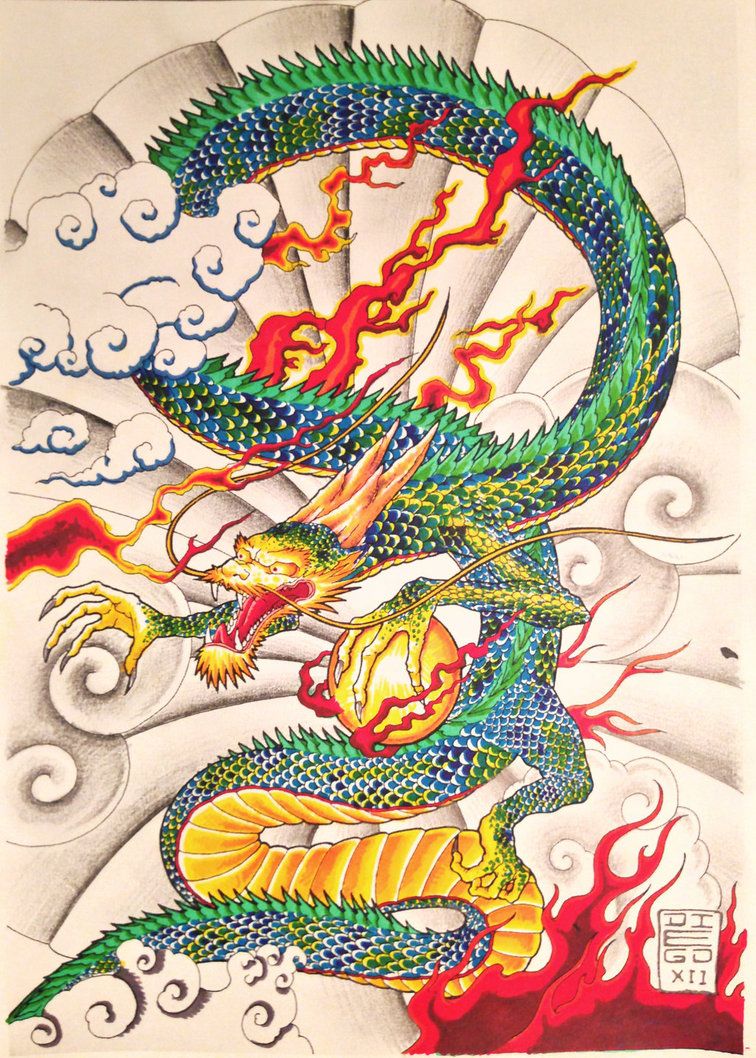 japanese dragon art - Google Search | Dragon finalists | Pinterest
