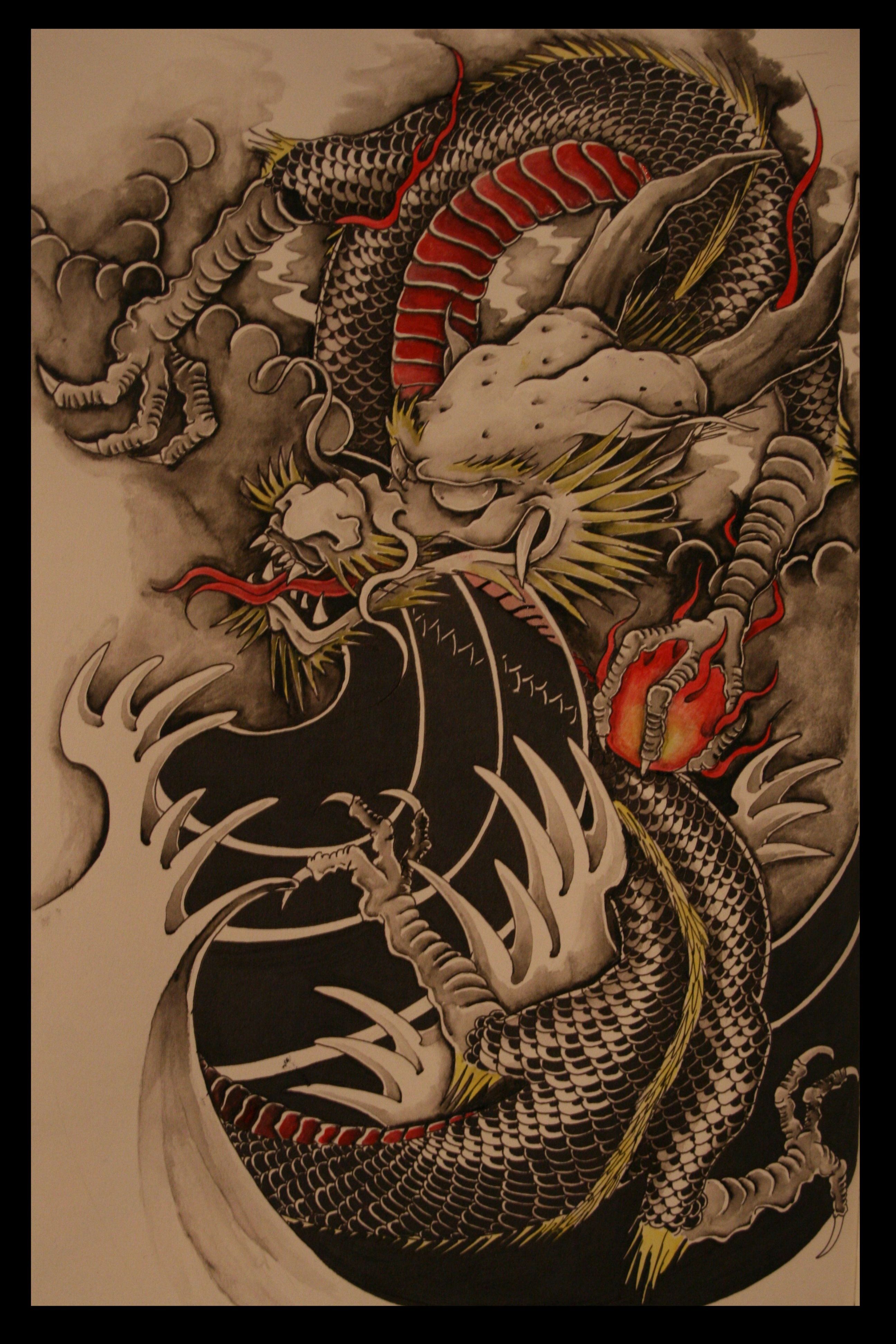 Evil Dragon Tattoo - Tatpik