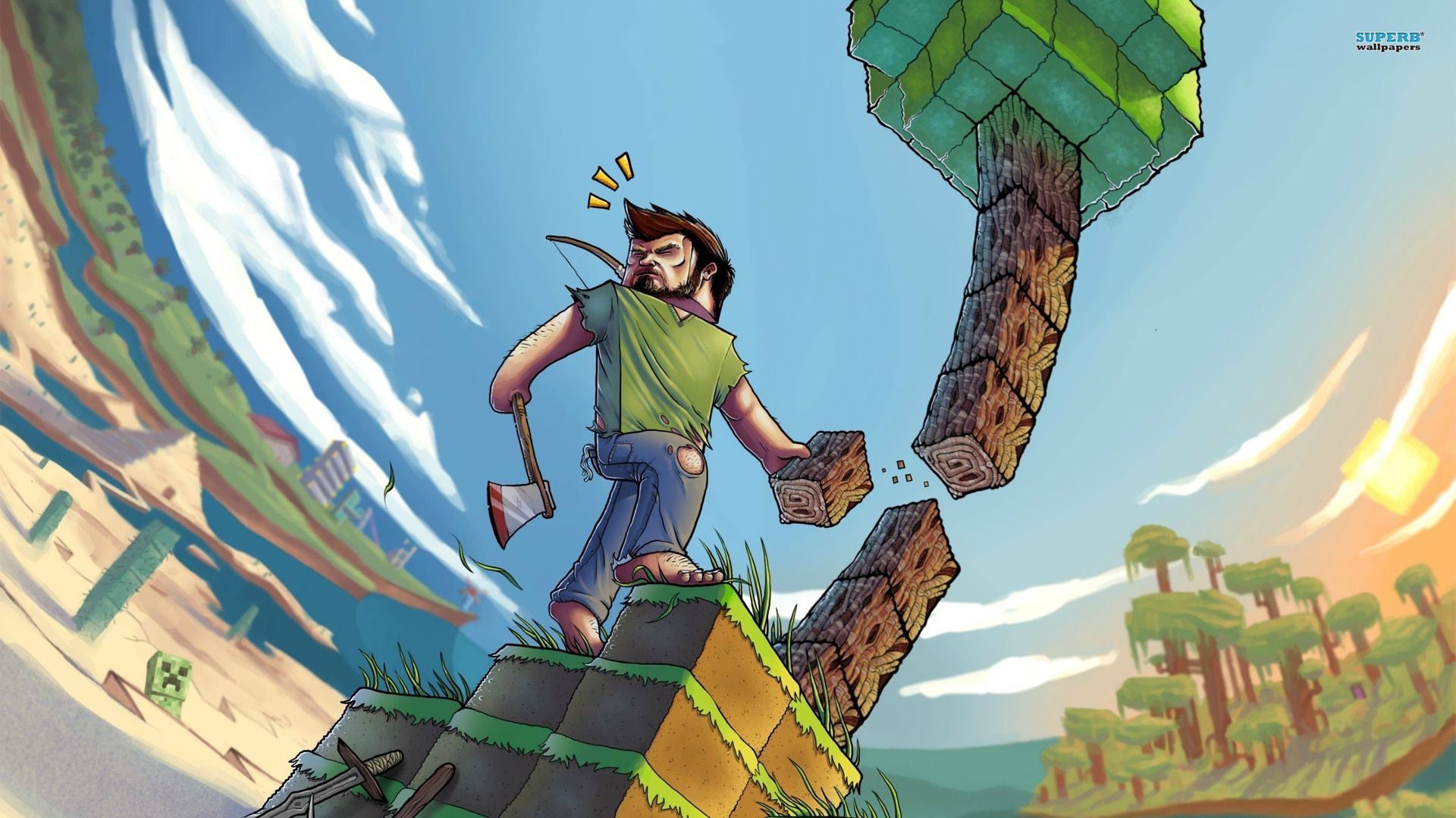 Alt Hi-def Minecraft wallpaper - Game wallpapers - #16313