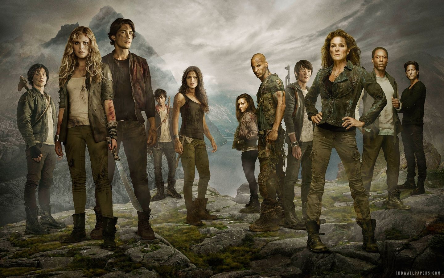 The 100 TV Series 2014 HD Wallpaper - iHD Backgrounds