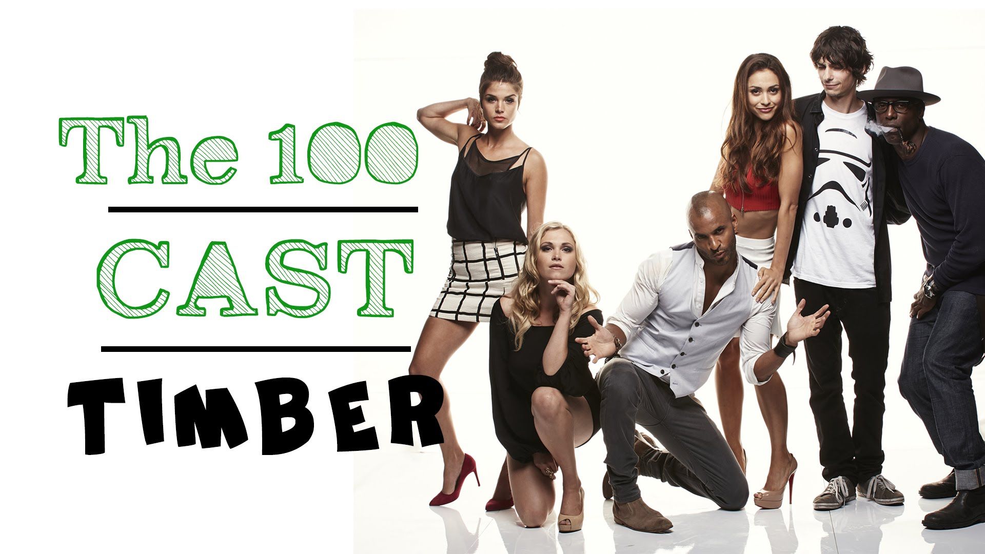 the 100 cast | timber (humor) - YouTube