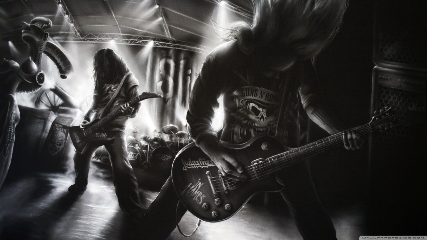 Metal Rock Band HD desktop wallpaper : Widescreen : High ...