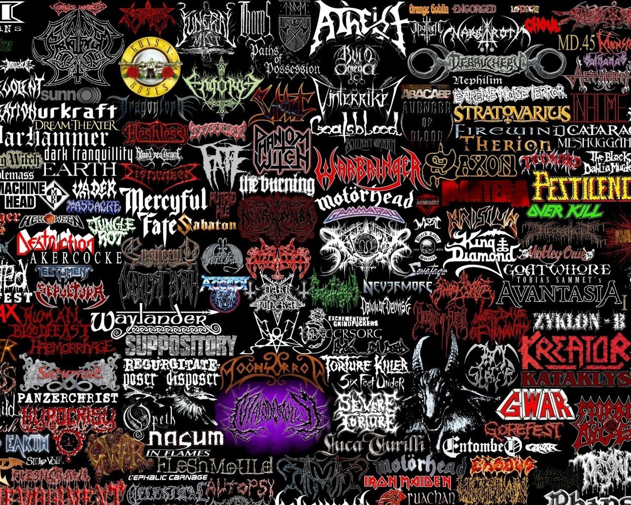 1280x1024 music logo, rock bands Wallpapers and Pictures 75063