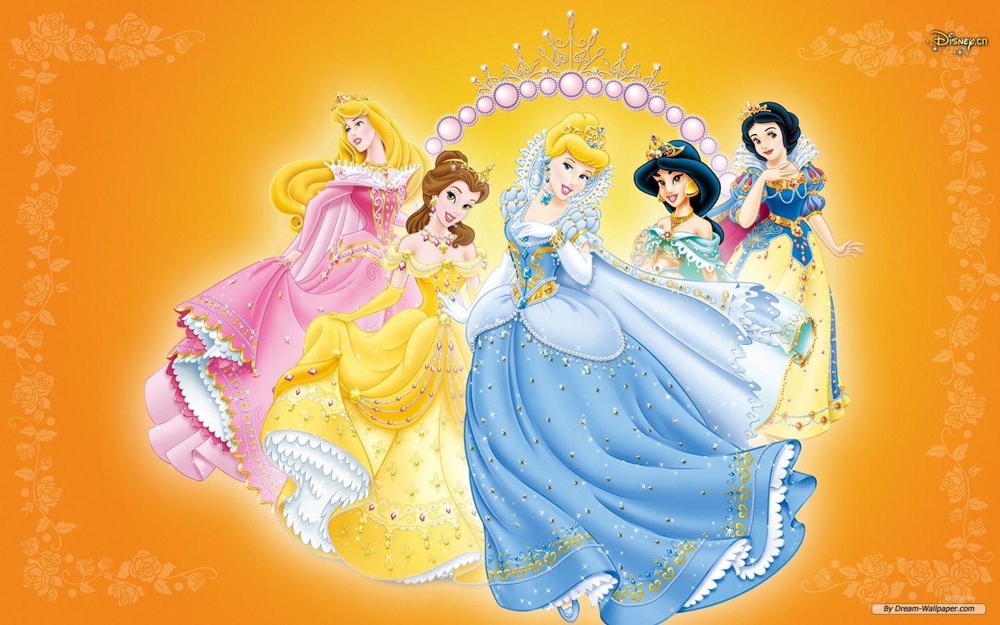 Free Wallpaper - Free Cartoon wallpaper - Disney Princess 1