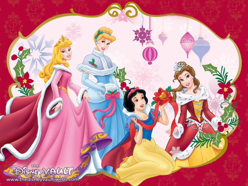 Disney Princess Christmas Wallpapers - Wallpaper Cave