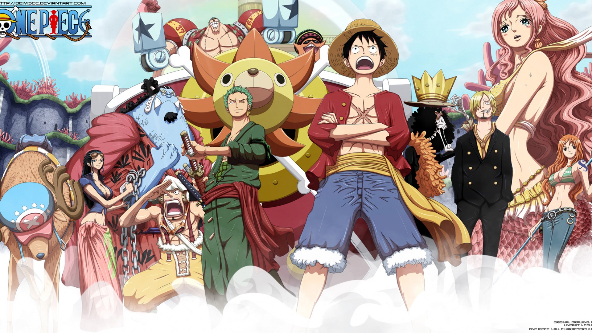 Wallpapers One Piece Pirates Clown Shanks 1920x1080 | #973029 #one ...