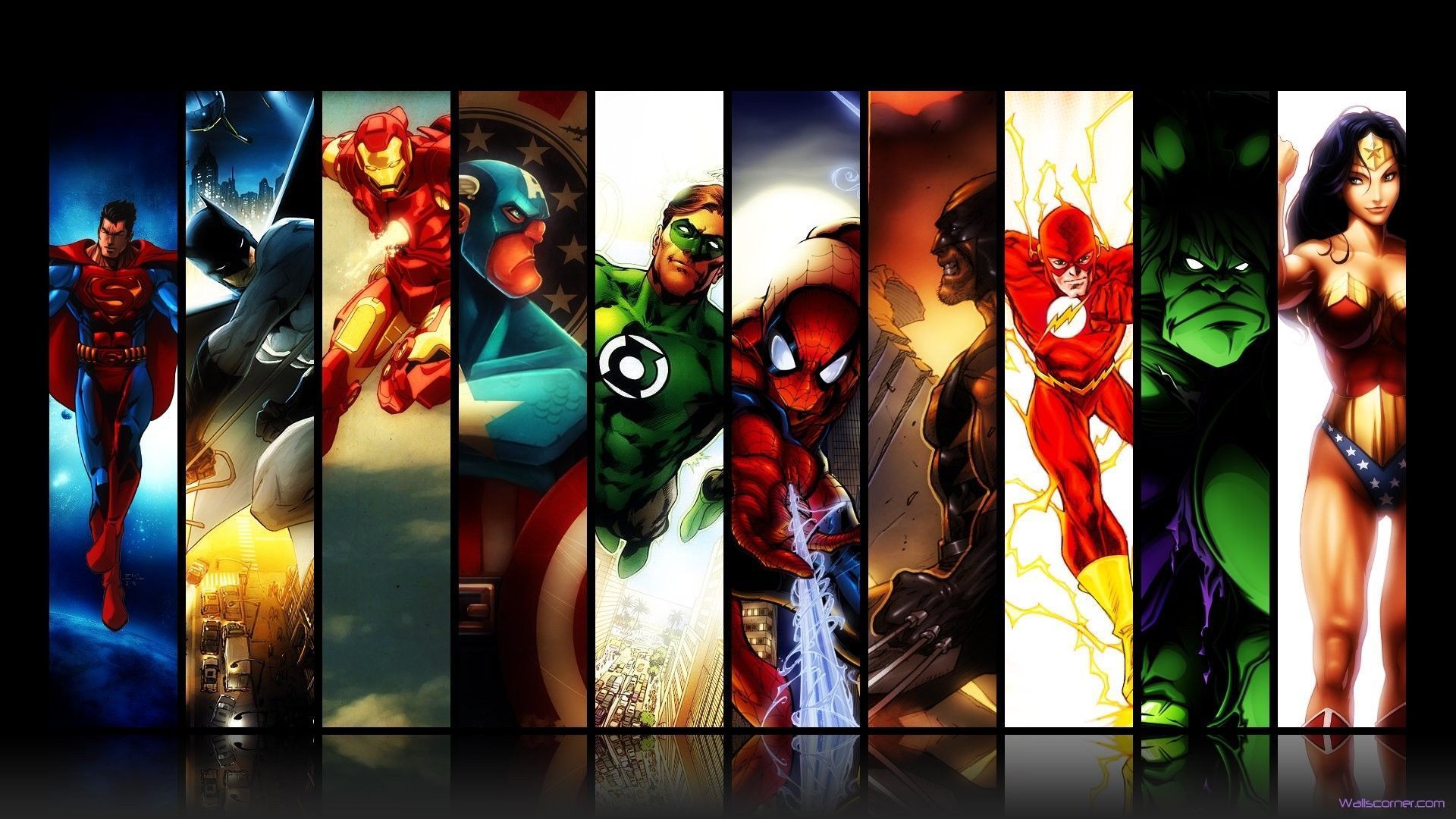 DC Comics HD Backgrounds
