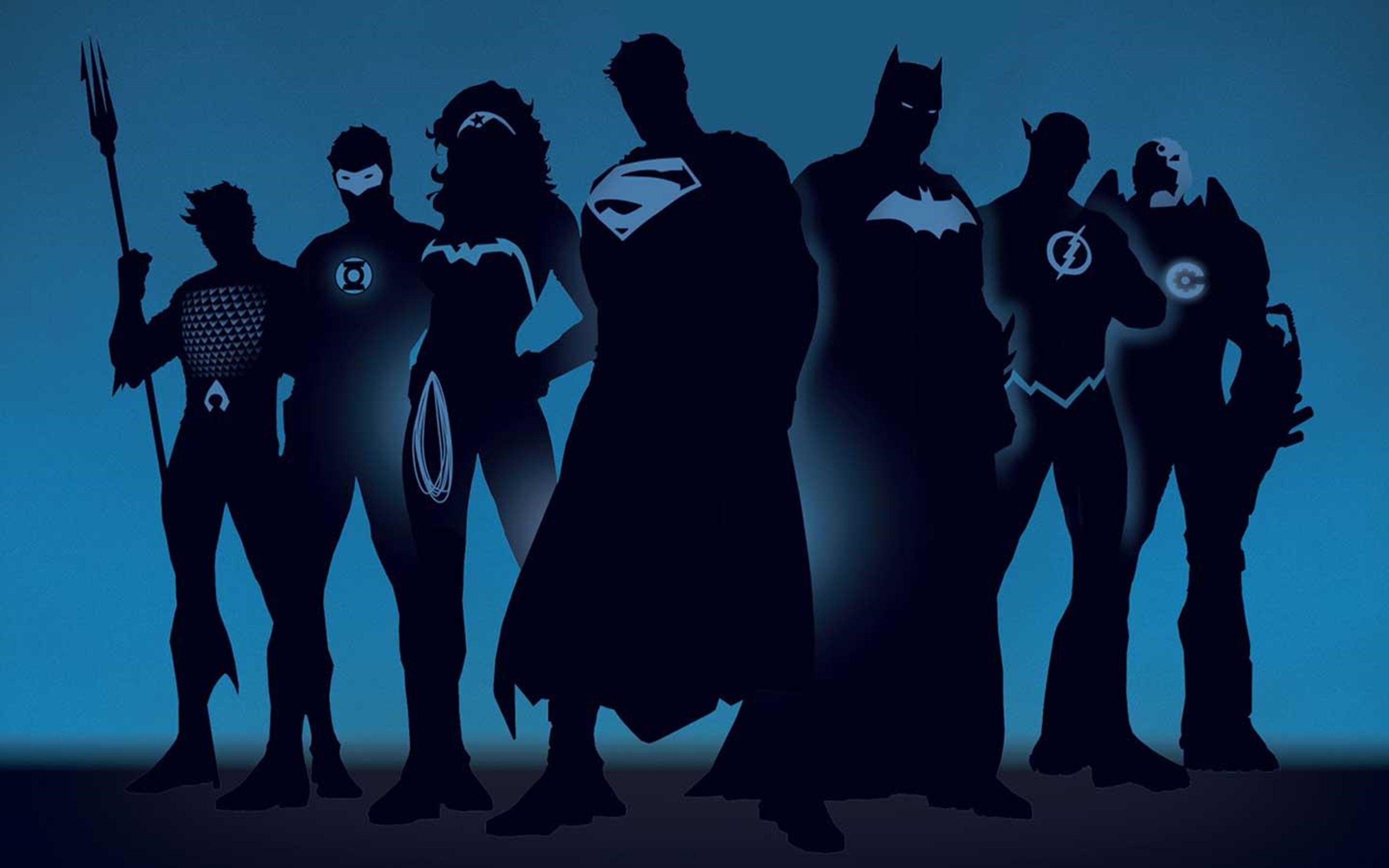 Dc comics justice league superheroes comics wallpaper 4000x2500