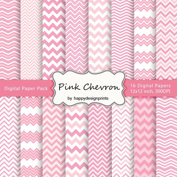 Pink Chevron Wallpapers
