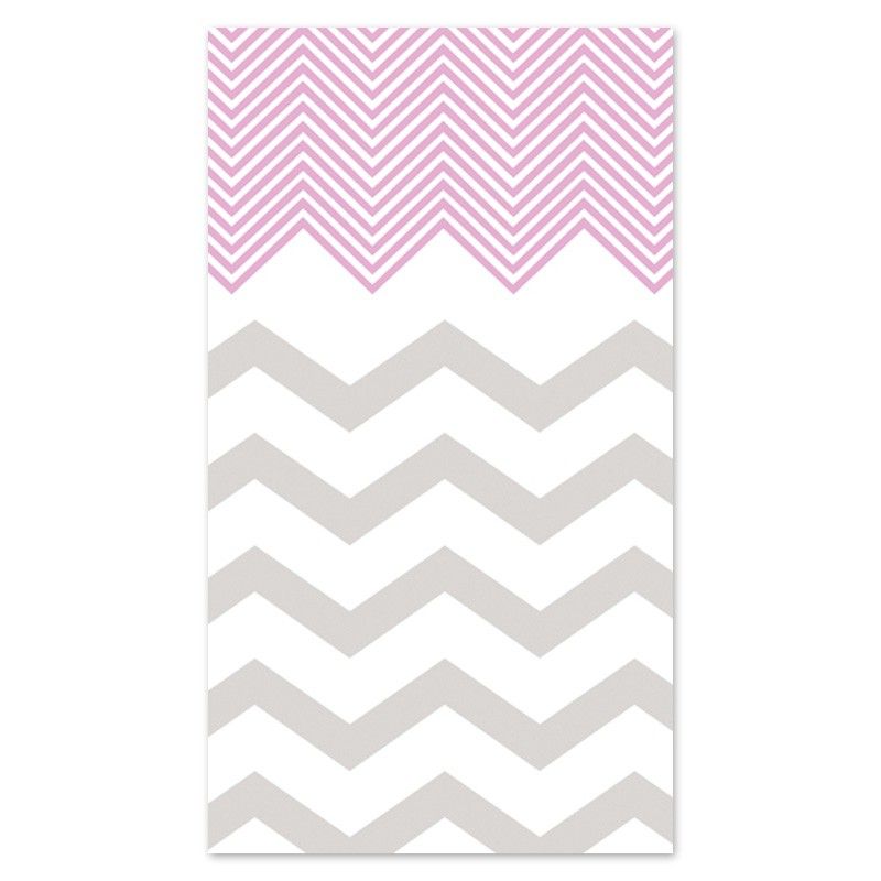 Pink Chevron Personalized iPhone Wallpaper