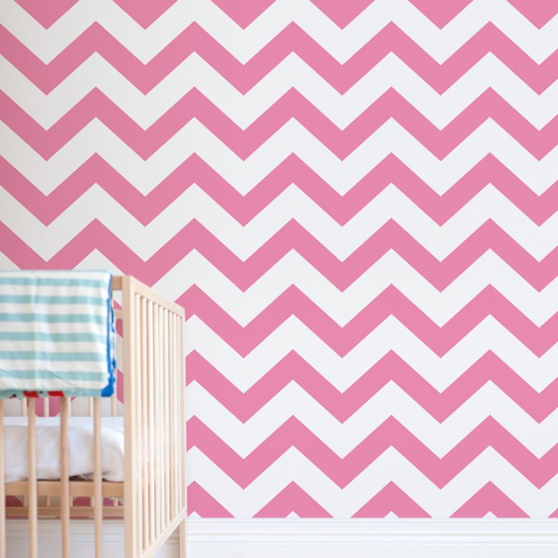 Chevron Wallpaper for Nursery