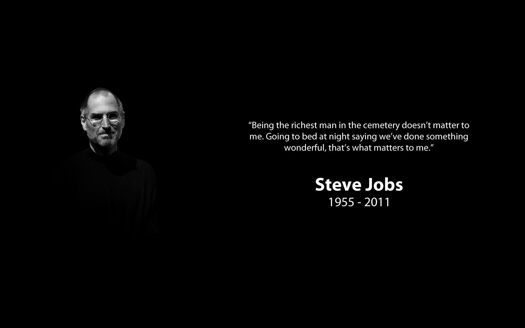Steve Jobs: Free Wallpapers With Quotes - Discussing Social Media ...