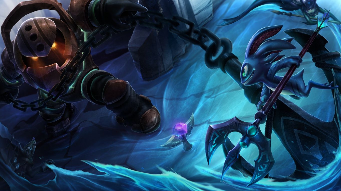 1366x768 Nautilus League Of Legends 4k Laptop HD ,HD 4k Wallpapers