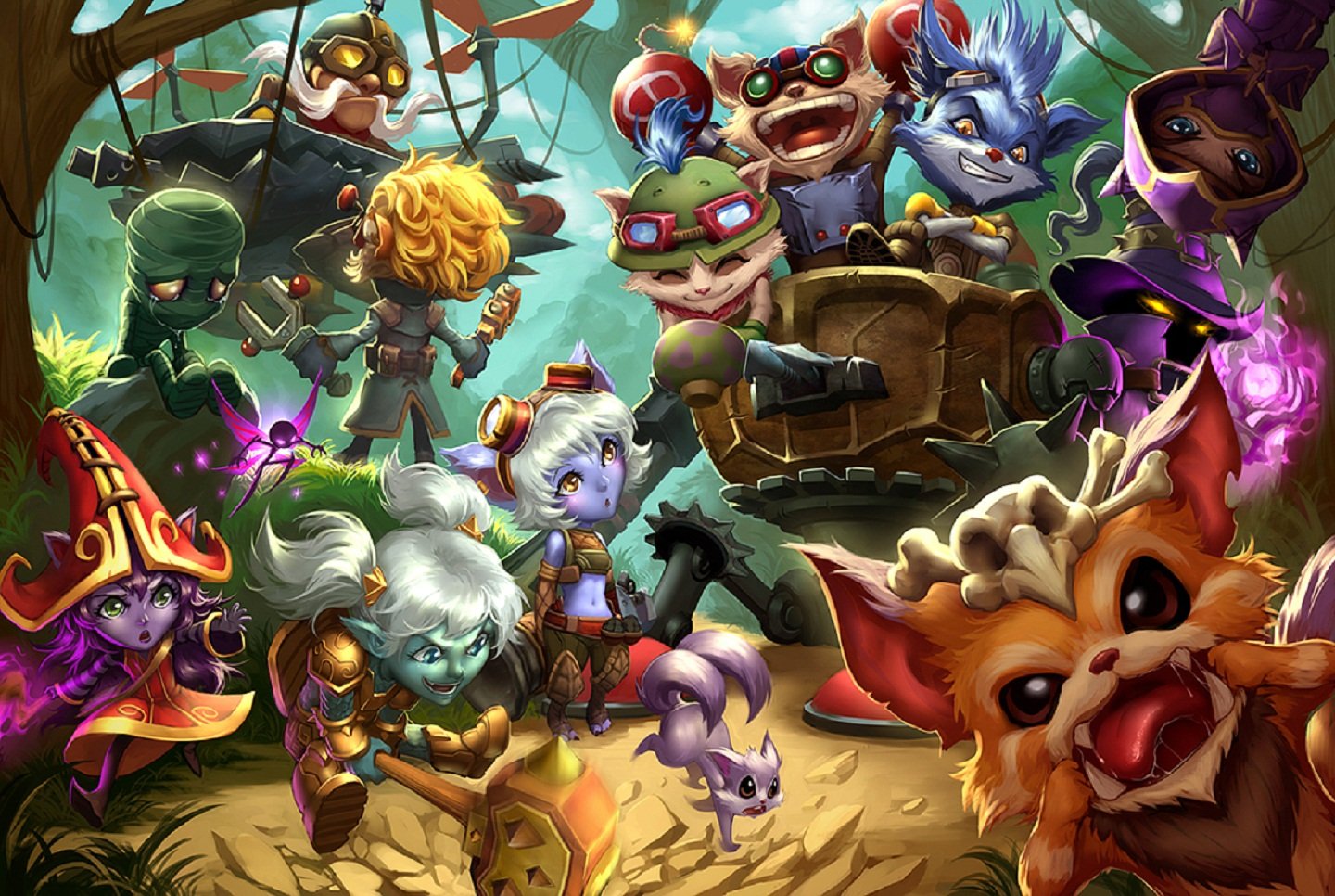 Yordle le he hoo by Quirkillcious - League Of Legends wallpaper ...