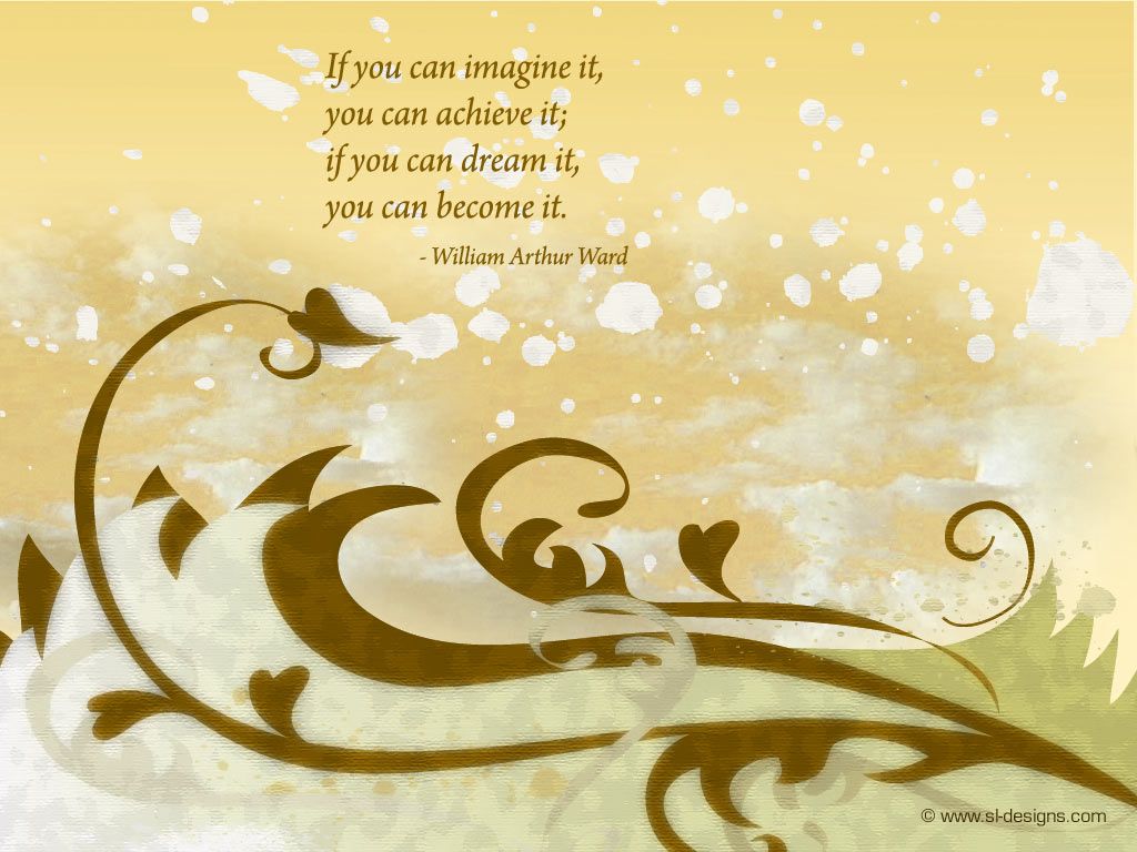 Desktop Wallpaper with inspirational quote by William Arthur Ward ...