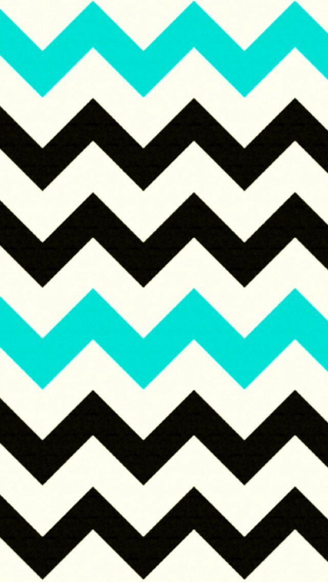 BLUE AND BLACK CHEVRON, IPHONE WALLPAPER BACKGROUND | IPHONE ...