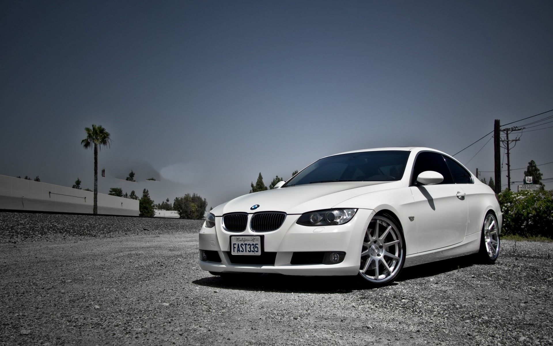 BMW E90 3 Series White Car wallpaper | 1920x1200 | #16130