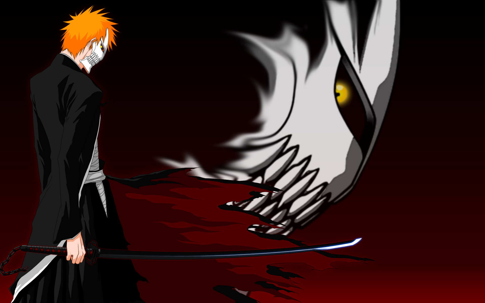 HD wallpaper: Hollow Ichigo Manga HD, vasto lorde ichigo from bleach,  digital/artwork