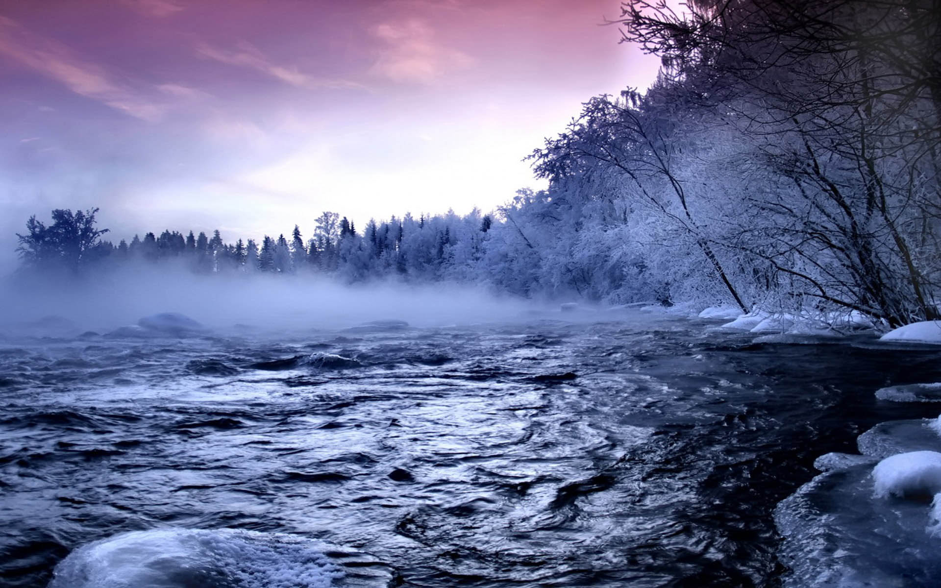 25 Stunning Winter Backgrounds