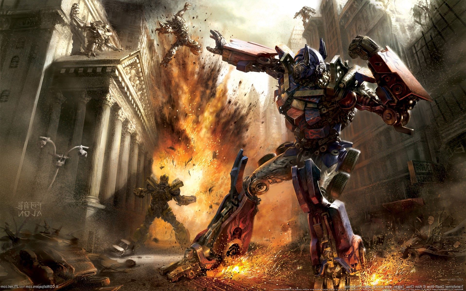 Optimus Prime, Megatron, Transformers Wallpapers HD