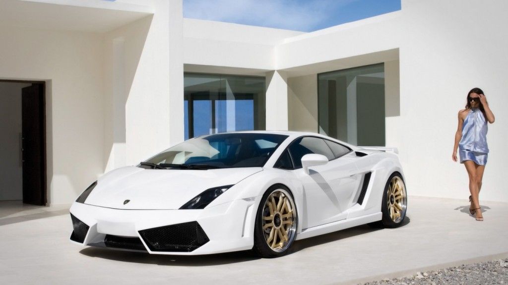Lamborghini Lamborghini Gallardo white color car new latest launch ...